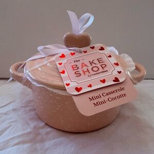 Mini Casserole with Heart Lid mini cocotte